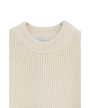OVER HALF SLEEVE KNIT TOPS