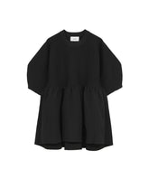 PEPLUM HALF SLEEVE KNIT TOPS