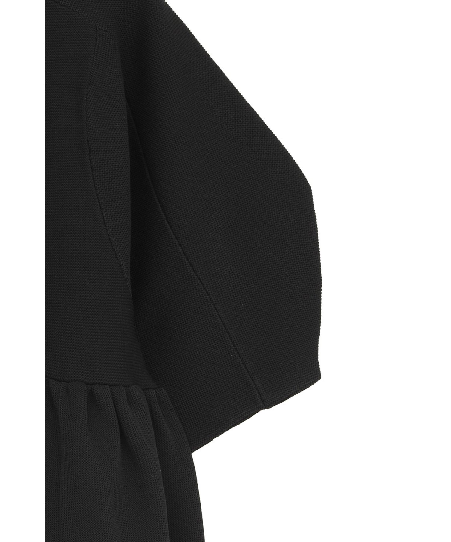 PEPLUM HALF SLEEVE KNIT TOPS