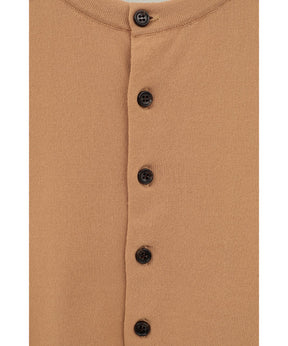 W LAYERED KNIT CARDIGAN