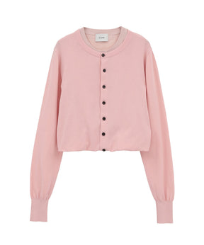 W LAYERED KNIT CARDIGAN