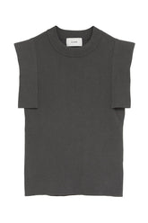SQUARE SLEEVE KNIT TOPS