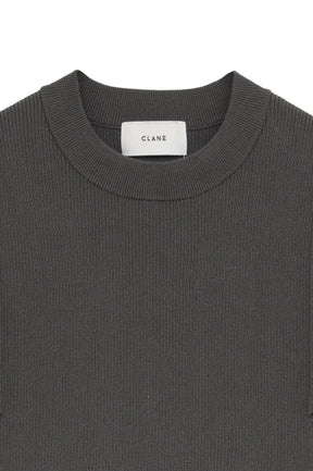 SQUARE SLEEVE KNIT TOPS