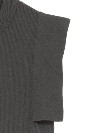 SQUARE SLEEVE KNIT TOPS