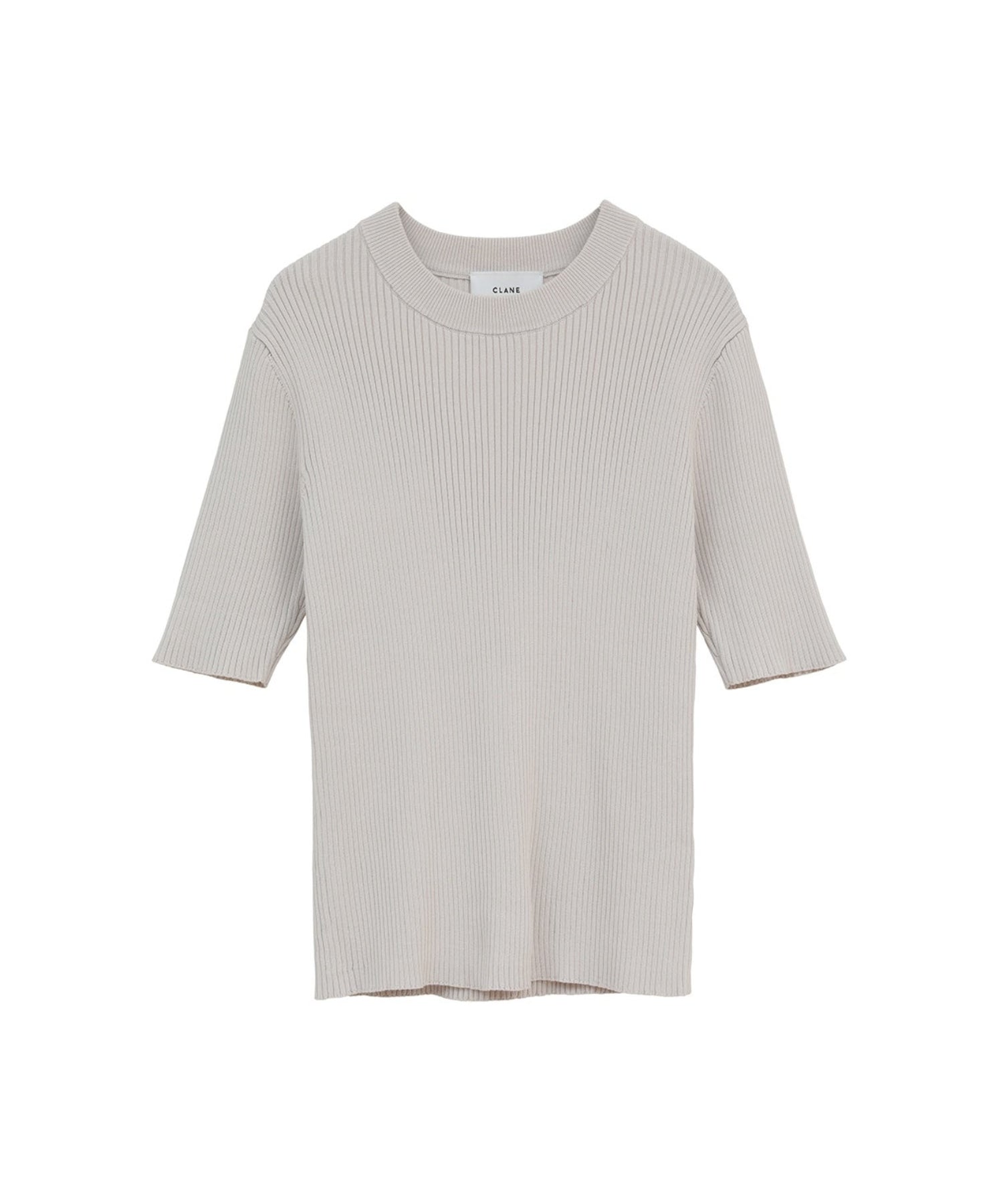 CLANE トップス　サイズ2 CLANE - ダブルフェイス ヤク ニットトップス - W FACE HALF ZIP YAK