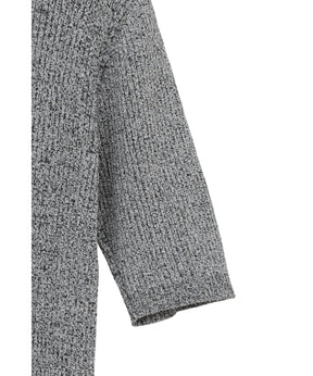 H/N HALF SLEEVE RIB KNIT TOPS