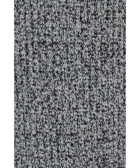 H/N HALF SLEEVE RIB KNIT TOPS