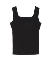 SQUARE TANK KNIT TOPS