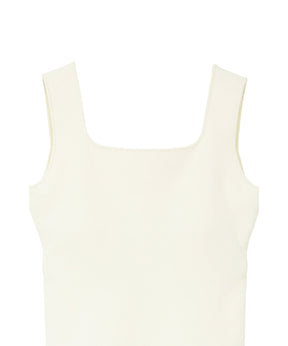 SQUARE TANK KNIT TOPS