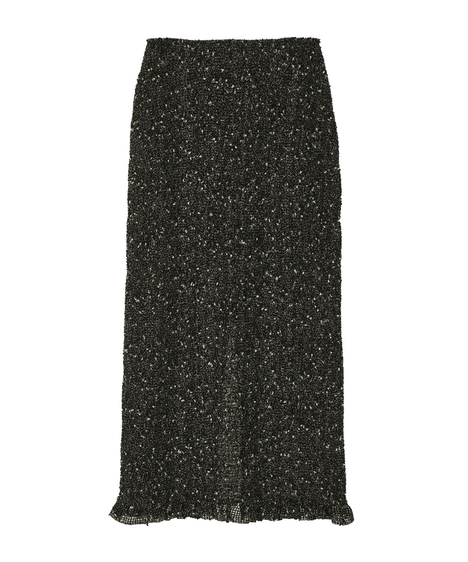 MIX MESH GATHER SKIRT - CLANE (クラネ) - bottom (ボトムス