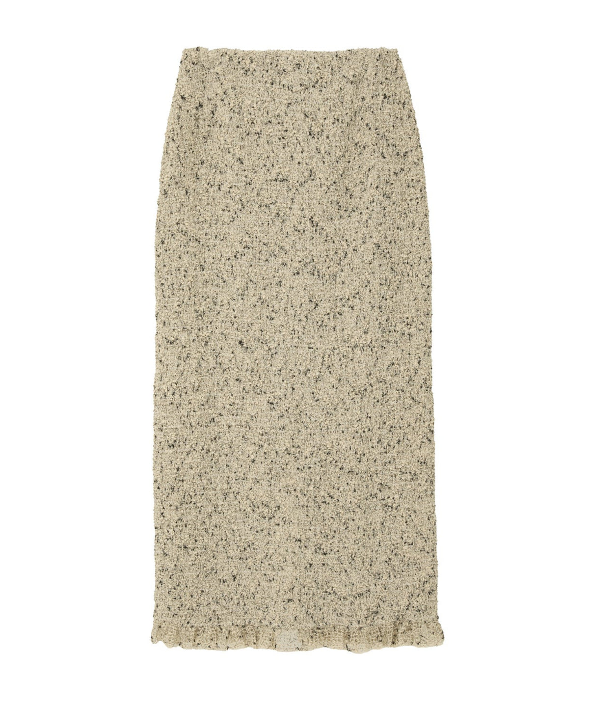 MIX MESH GATHER SKIRT