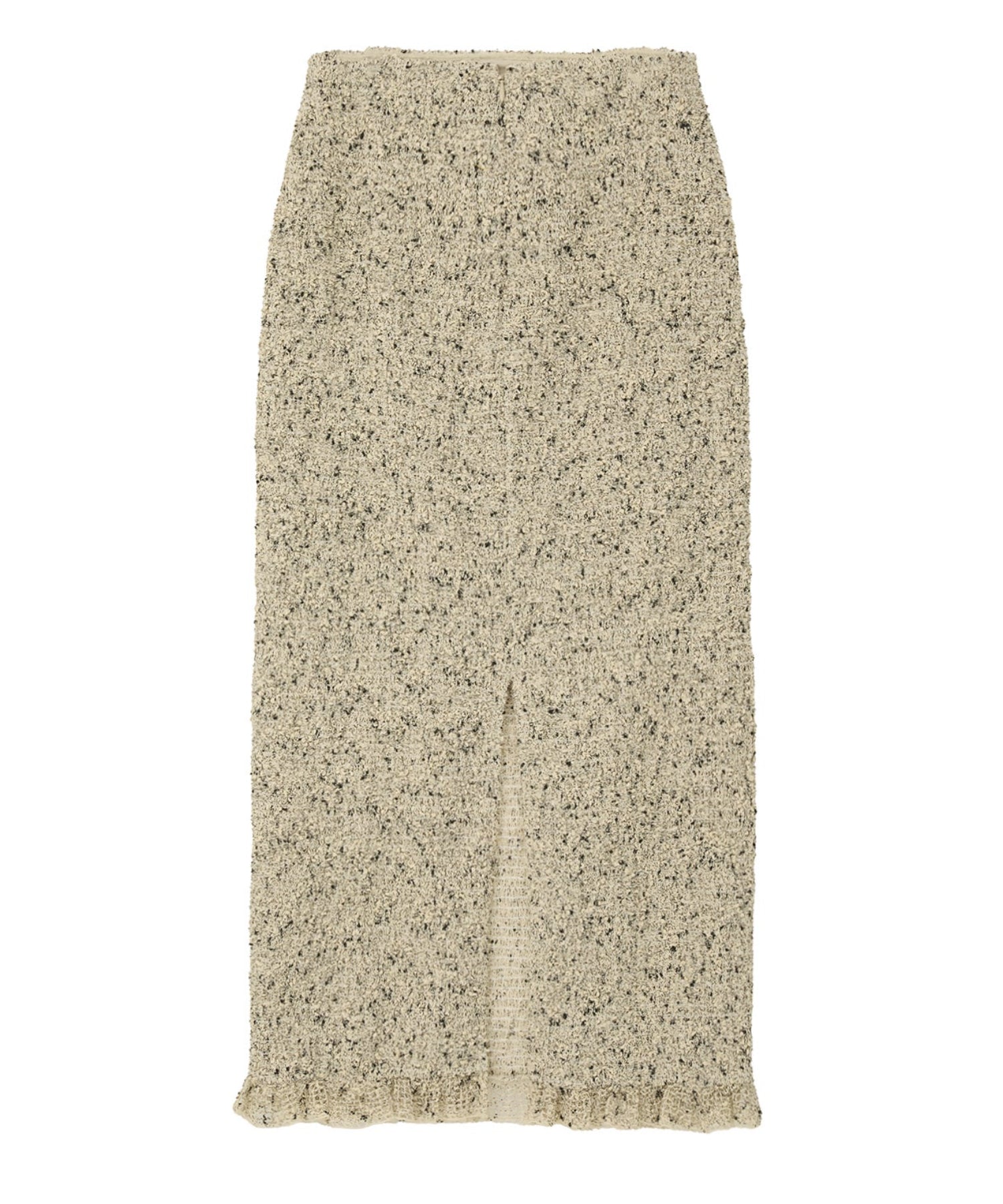 MIX MESH GATHER SKIRT - CLANE (クラネ) - bottom (ボトムス