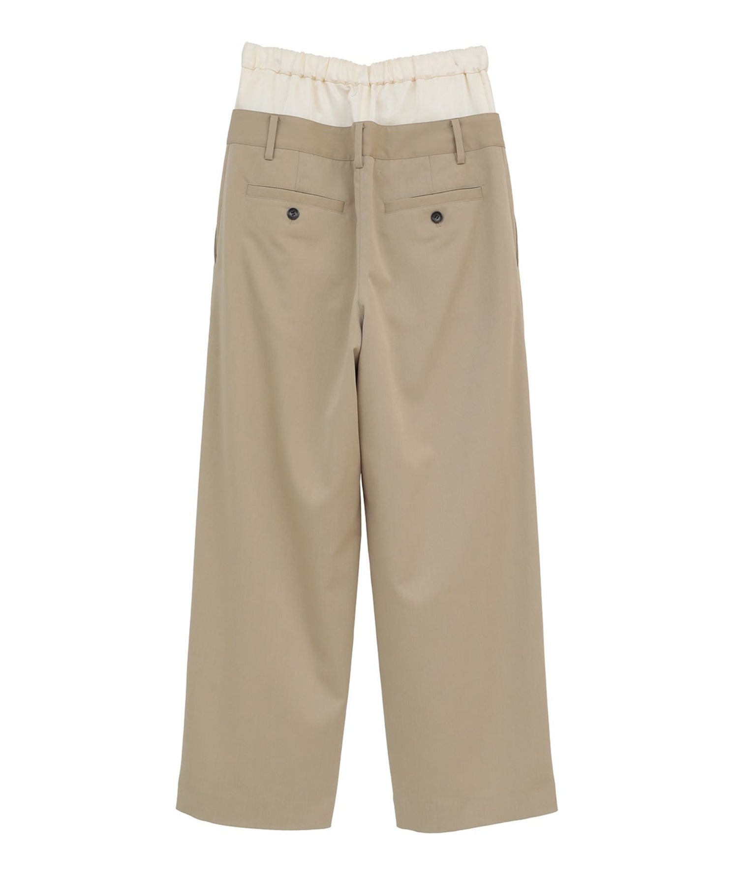 W WAIST WIDE SLACKS