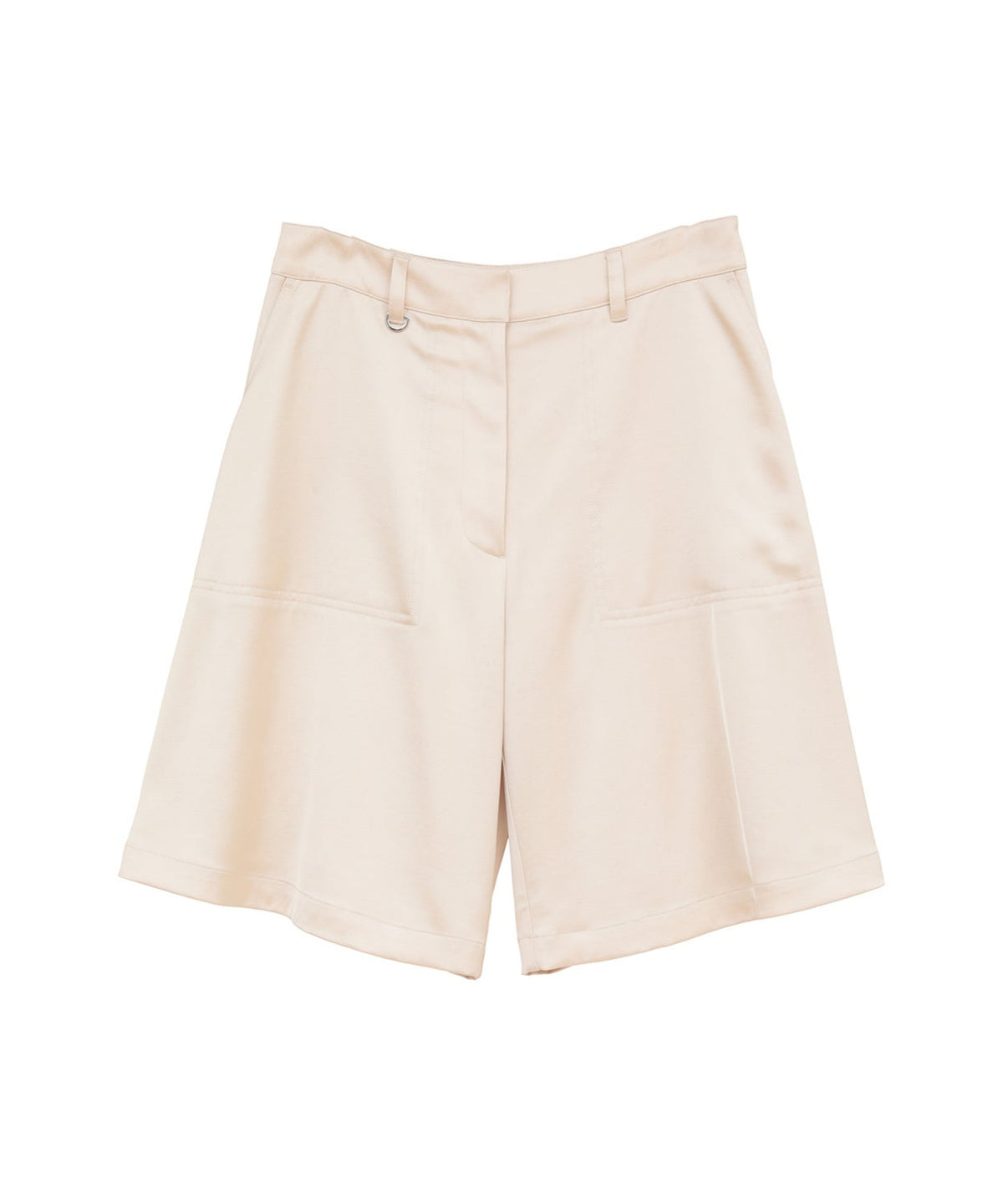 2WAY ADJUST SATIN HALF PANTS