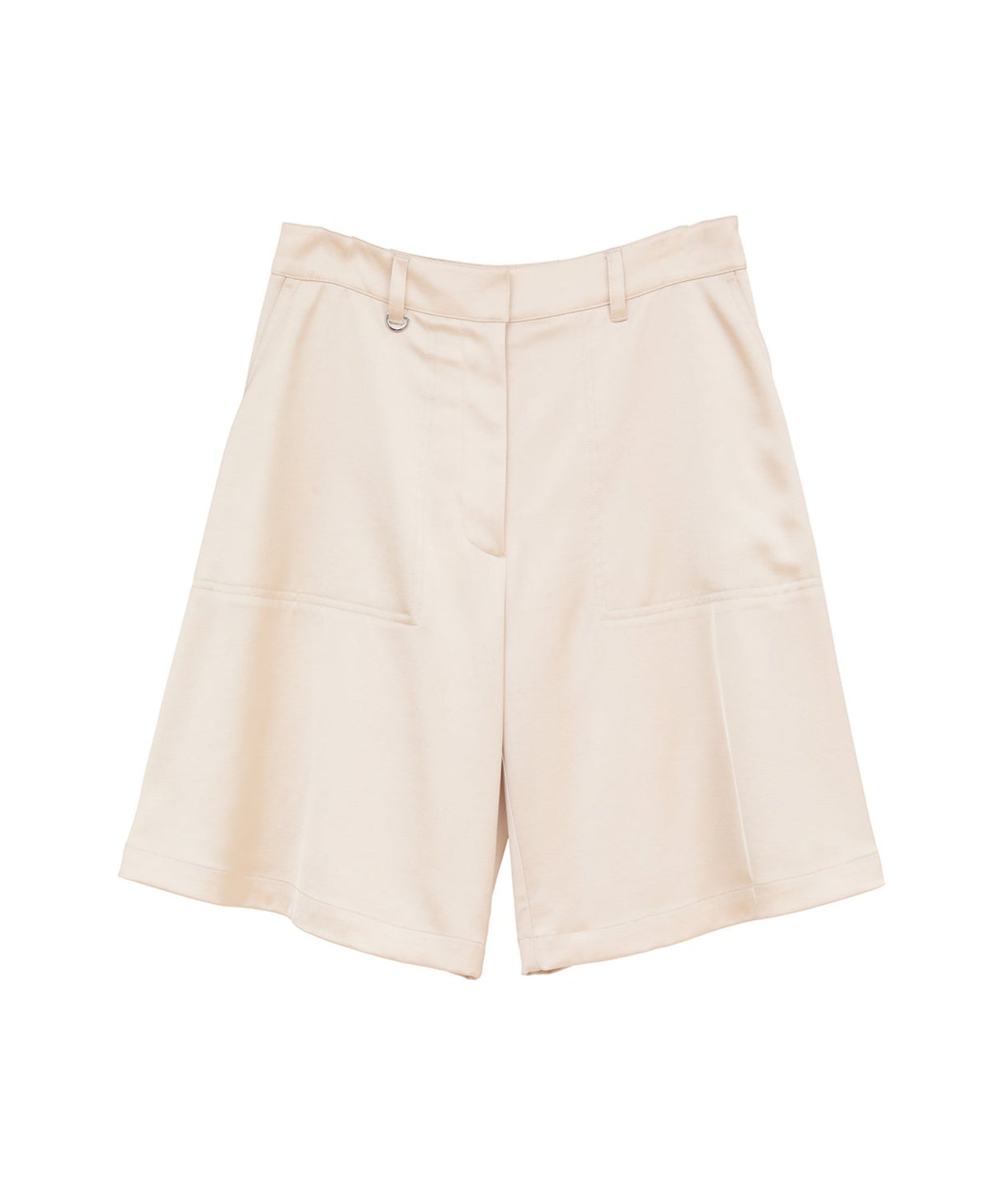 2WAY ADJUST SATIN HALF PANTS