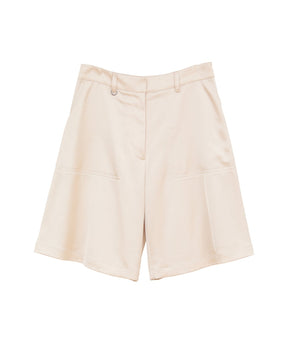 2WAY ADJUST SATIN HALF PANTS