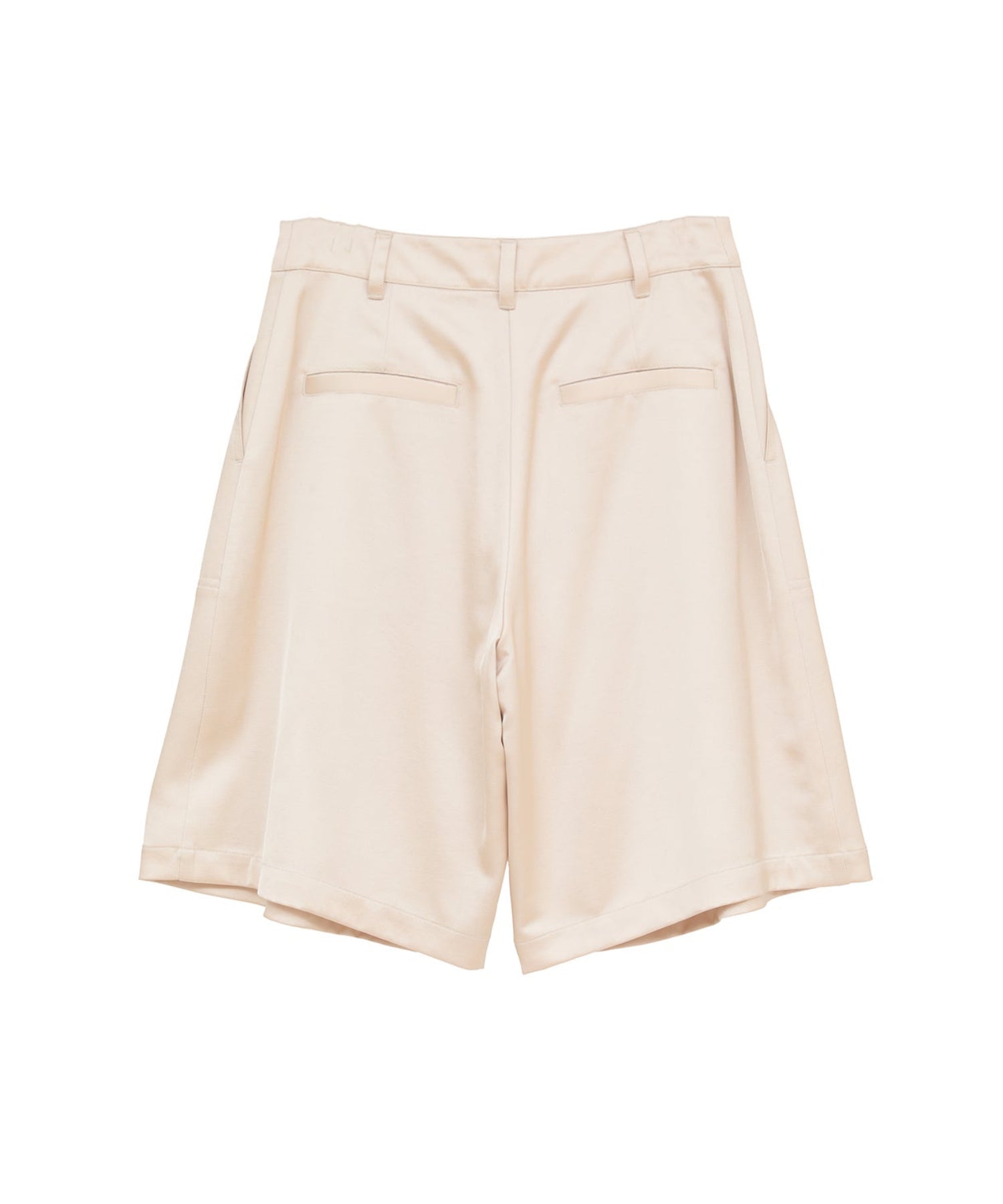 2WAY ADJUST SATIN HALF PANTS