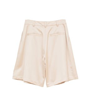 2WAY ADJUST SATIN HALF PANTS