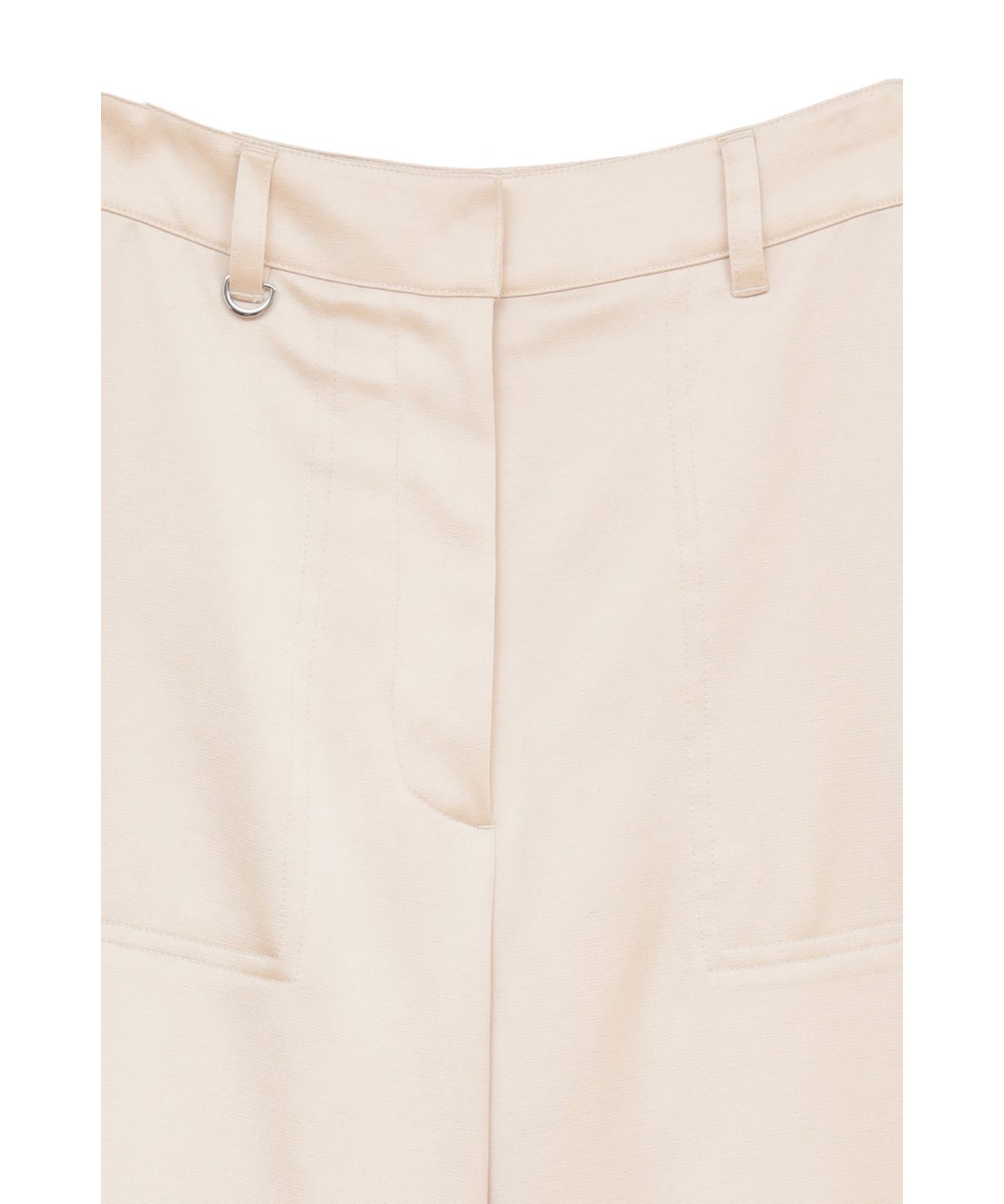2WAY ADJUST SATIN HALF PANTS