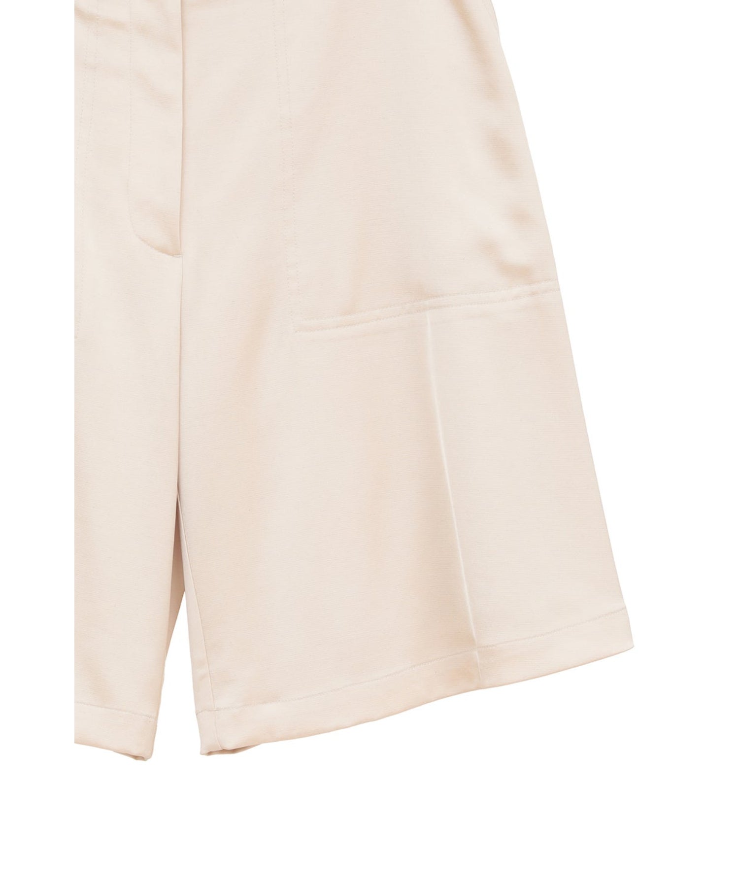 2WAY ADJUST SATIN HALF PANTS