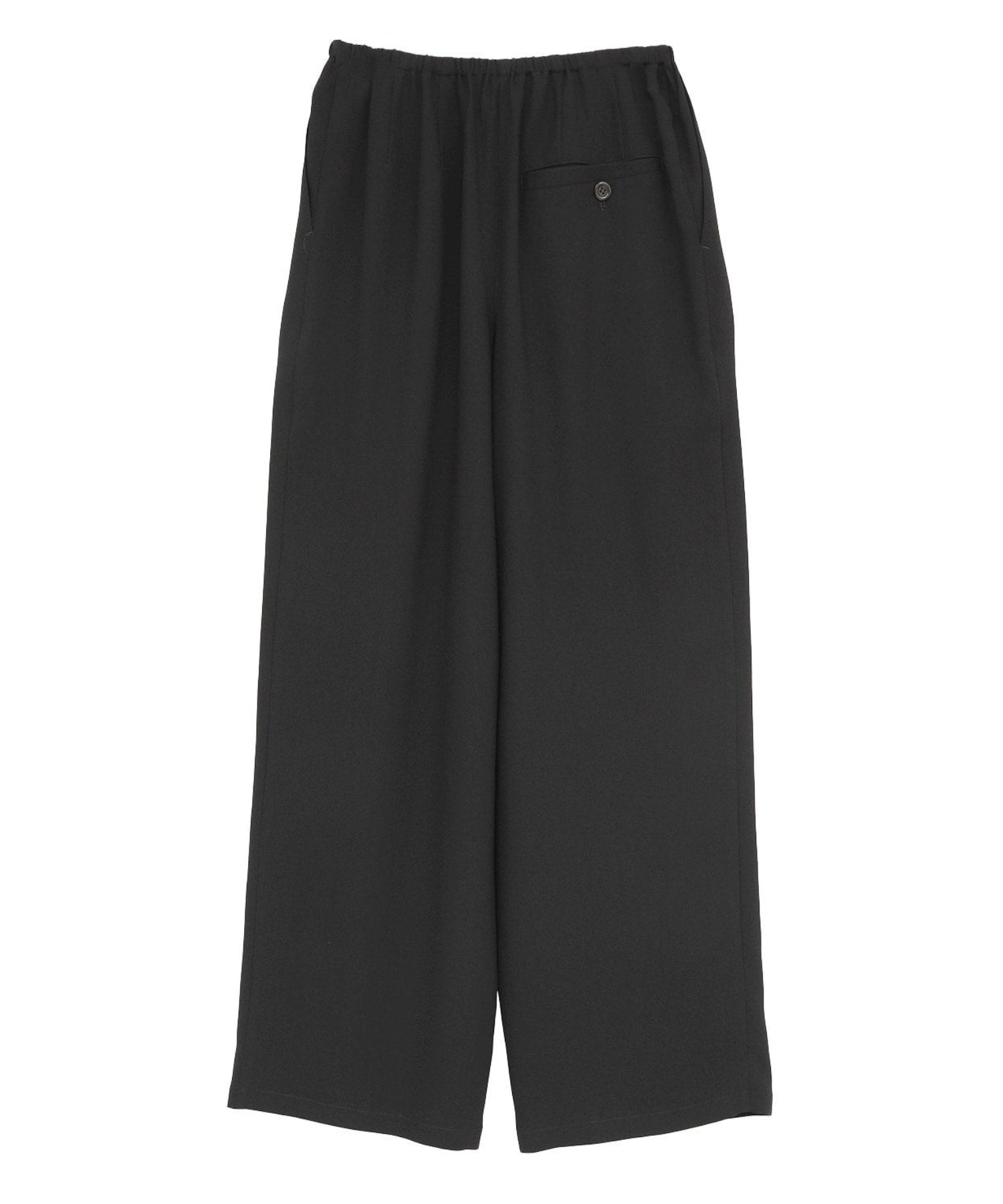 DRAWSTRING LOOSE TUCK PANTS - CLANE (クラネ) - bottom (ボトムス