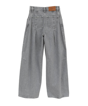 COCOON BULKY DENIM PANTS