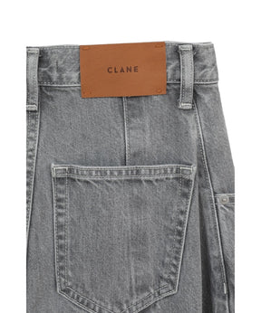 COCOON BULKY DENIM PANTS