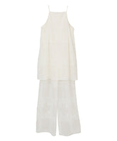 EMBROIDERY LACE CAMI ALL IN ONE