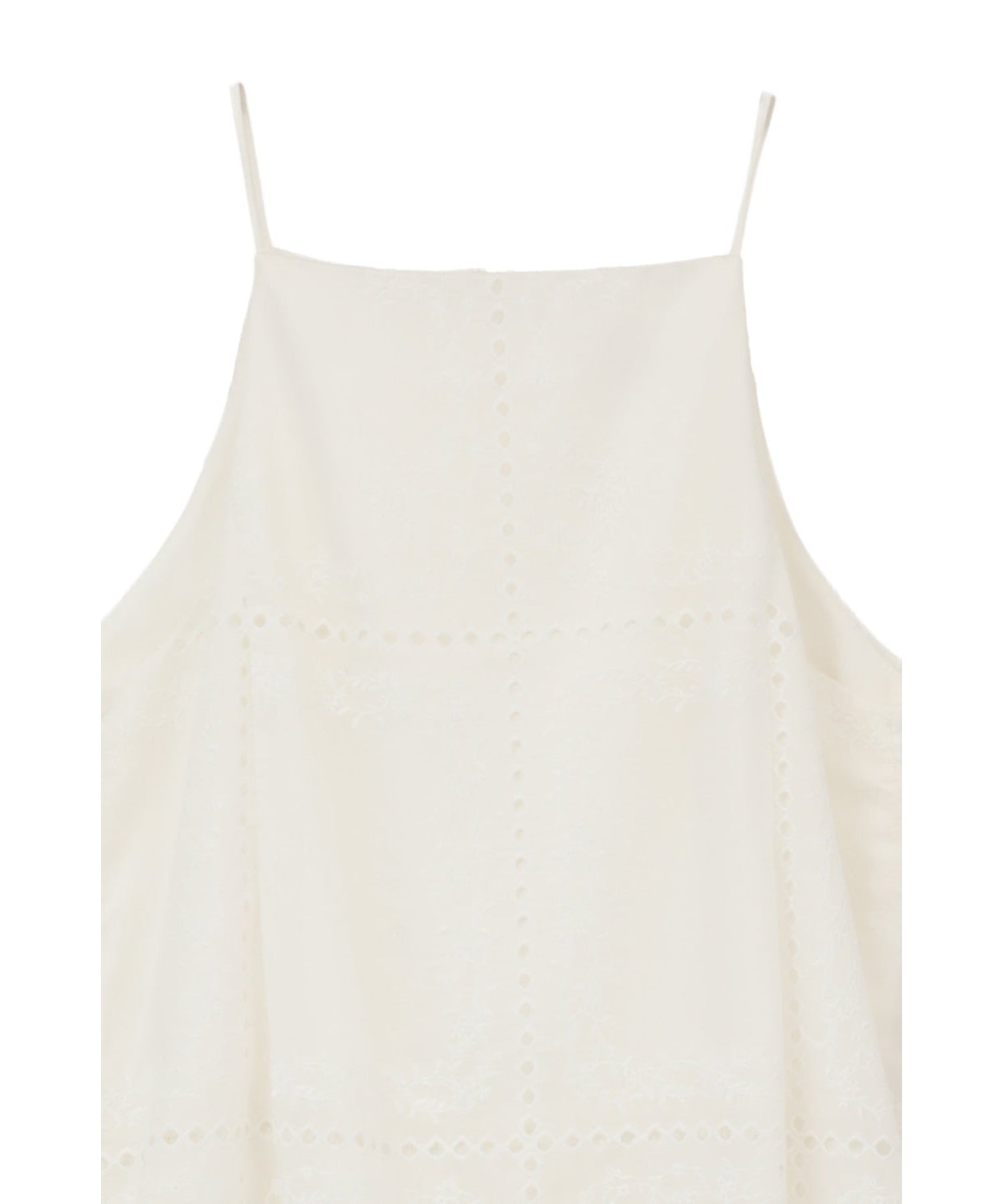 EMBROIDERY LACE CAMI ALL IN ONE