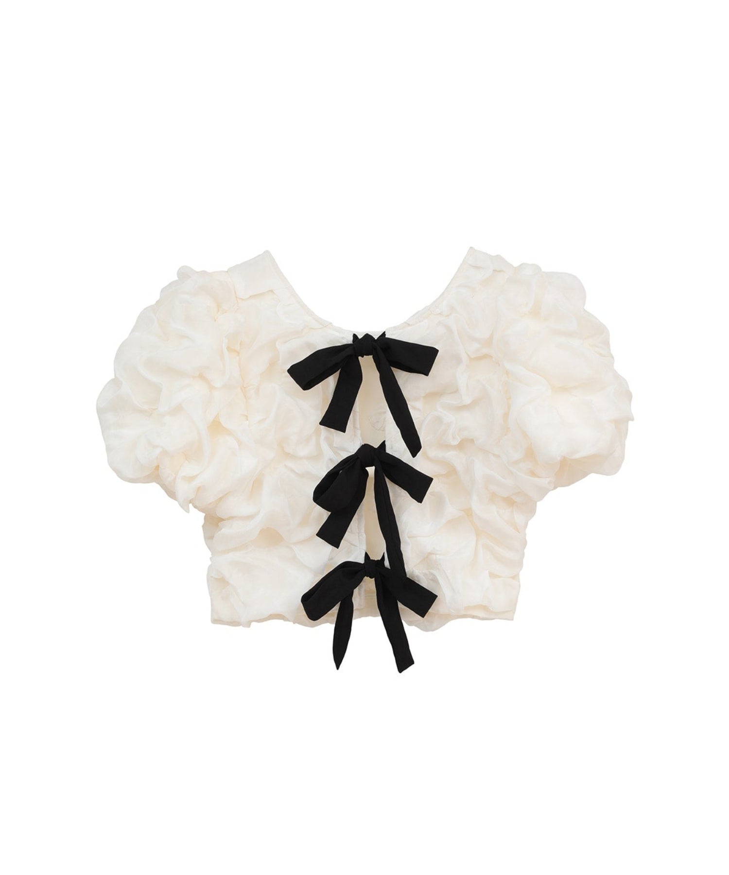 W FACE CLOUD PUFF SLEEVE TOPS