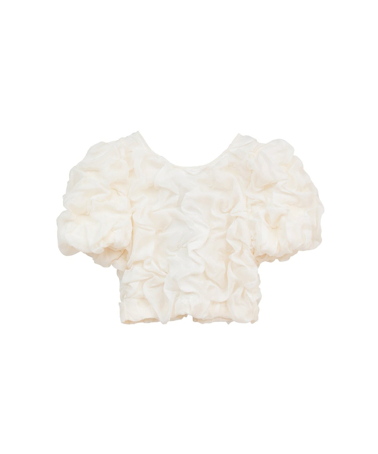 W FACE CLOUD PUFF SLEEVE TOPS