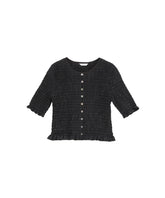 SHIRRING HALF SLEEVE BLOUSE - CLANE (クラネ) - tops (トップス 
