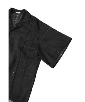 EMBROIDERY LACE BOX SHIRTS