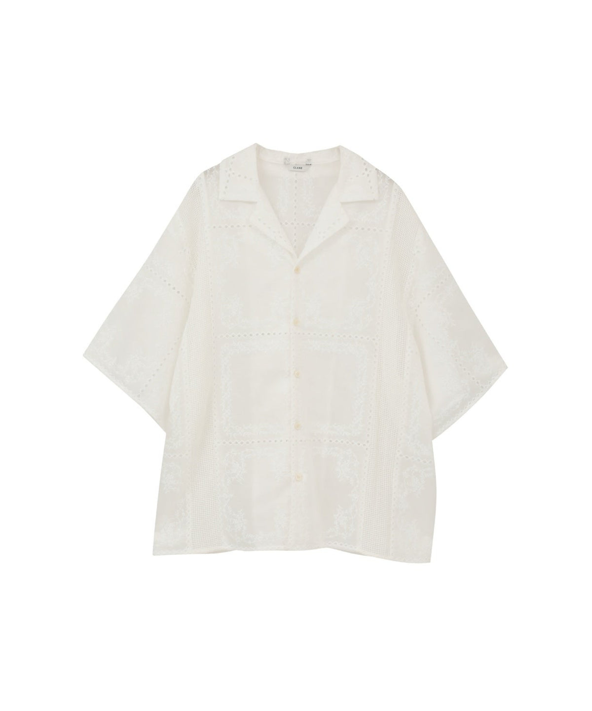 EMBROIDERY LACE BOX SHIRTS