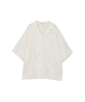 EMBROIDERY LACE BOX SHIRTS