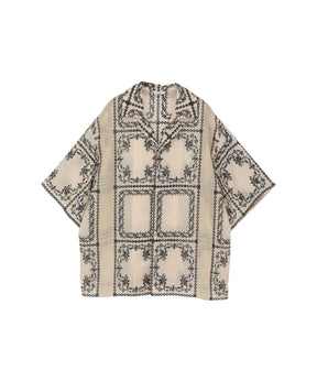 EMBROIDERY LACE BOX SHIRTS