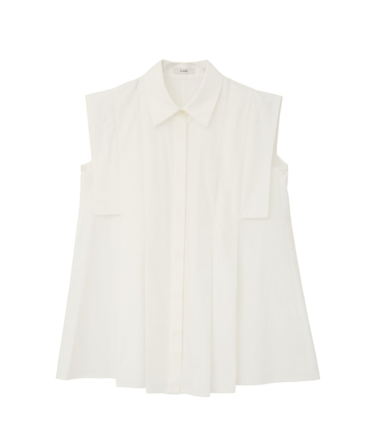 PANELL PLEAT SQUARE SLEEVE SHIRTS