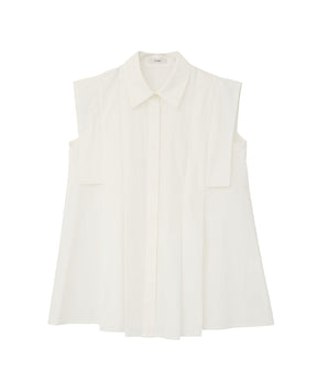 PANELL PLEAT SQUARE SLEEVE SHIRTS