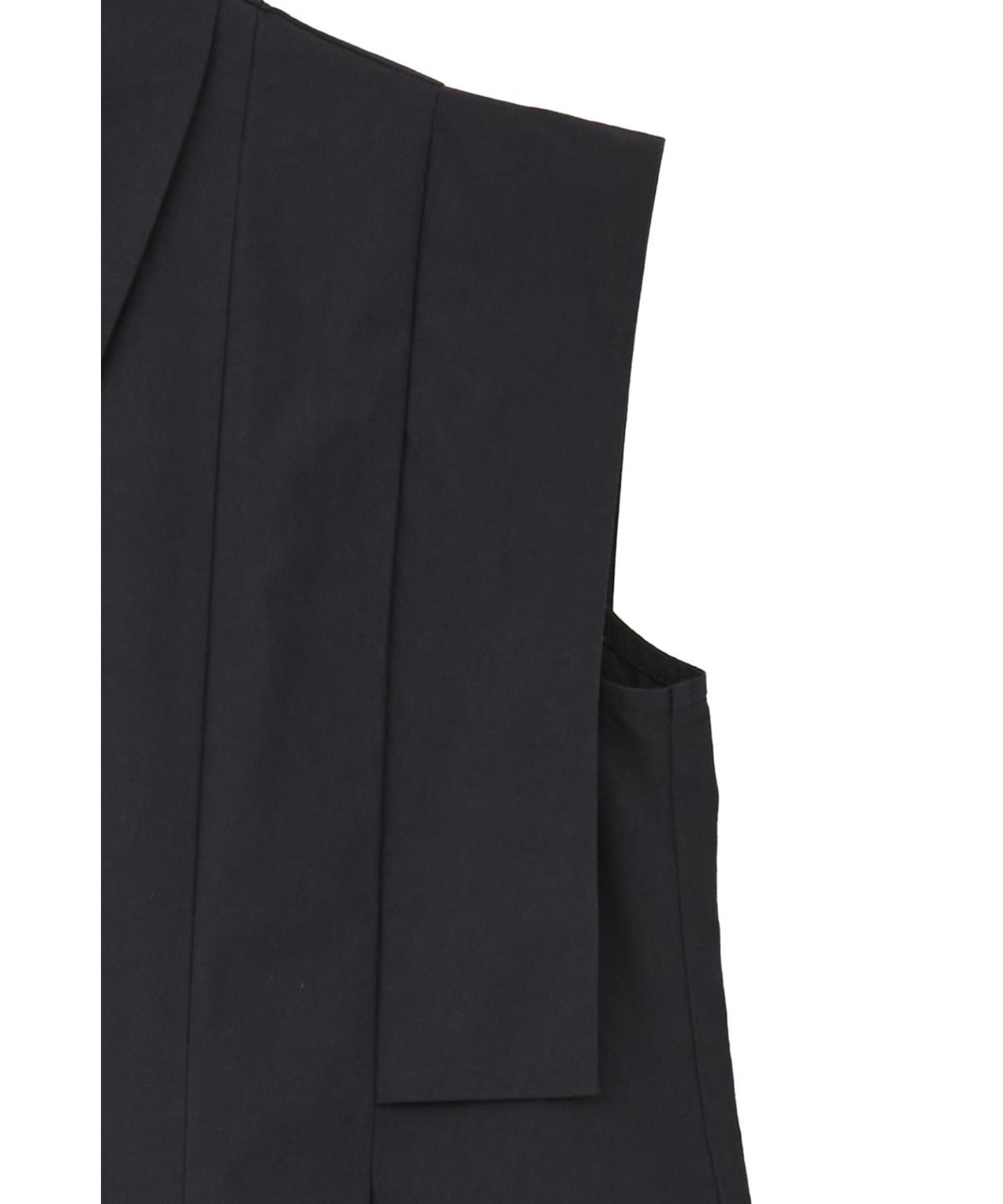 PANELL PLEAT SQUARE SLEEVE SHIRTS