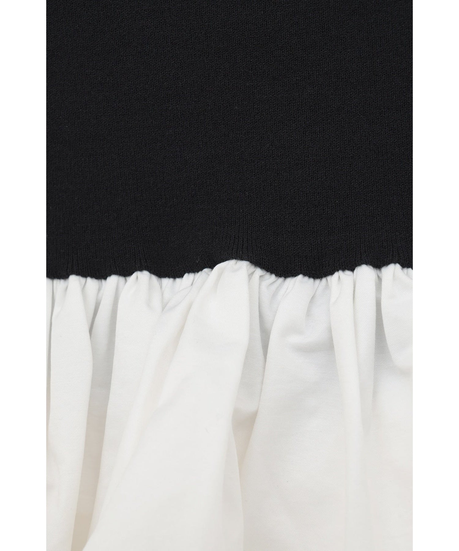 W BALLOON SHORT KNIT TOPS