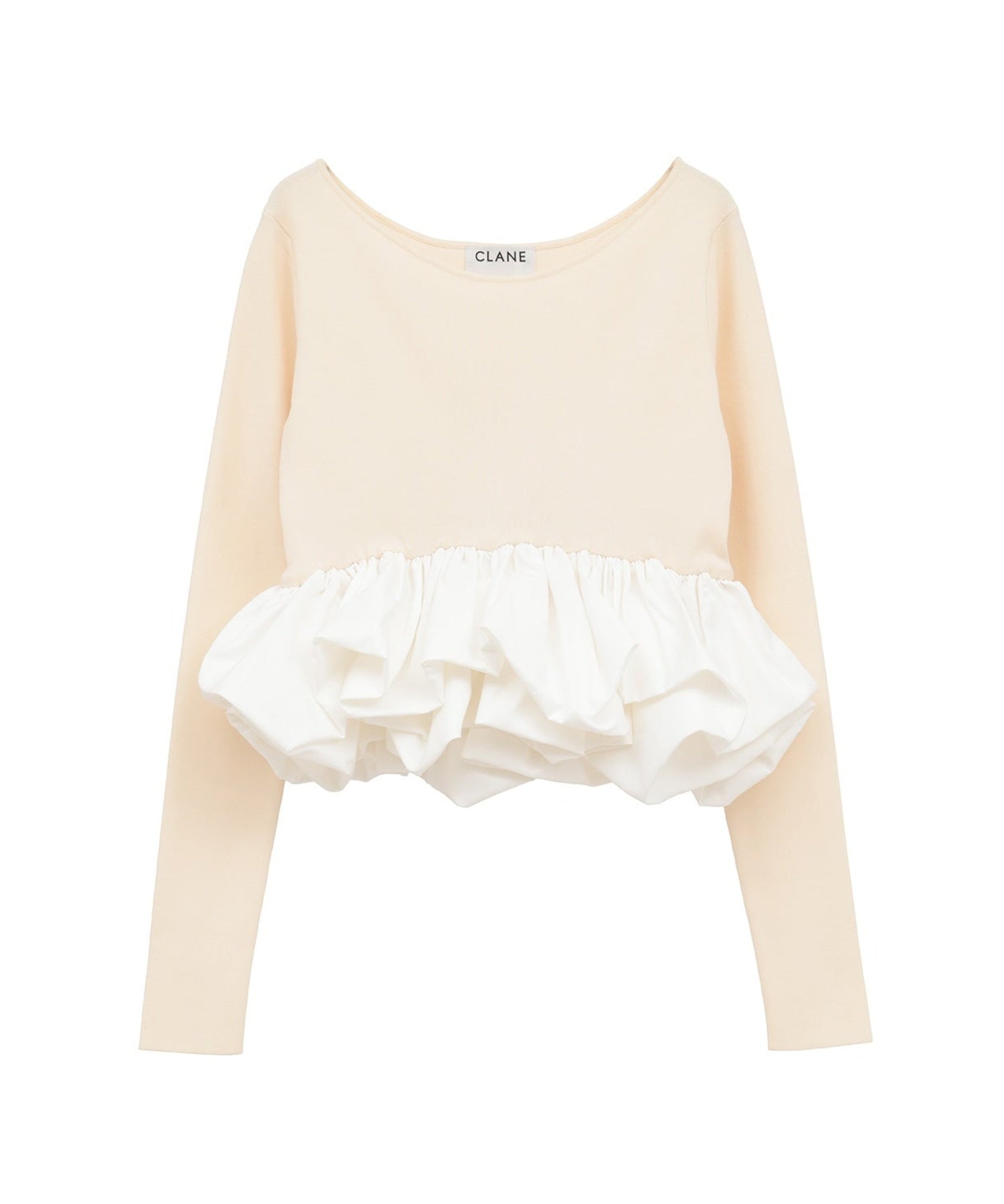W BALLOON SHORT KNIT TOPS