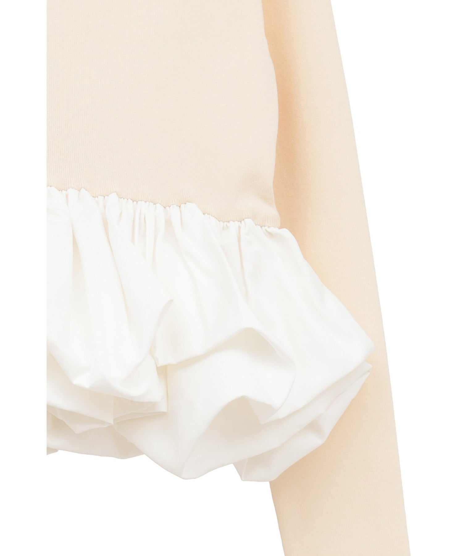 W BALLOON SHORT KNIT TOPS