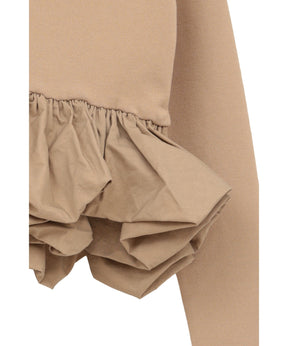 W BALLOON SHORT KNIT TOPS