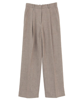 2WAY TUCK STRAIGHT PANTS