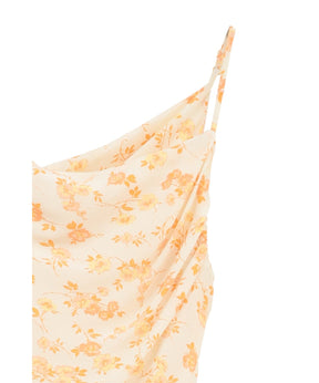 MABEL FLOWER DRAPE CAMI ONEPIECE