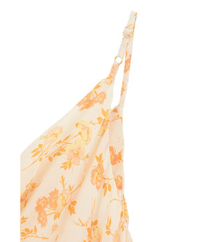 MABEL FLOWER DRAPE CAMI ONEPIECE
