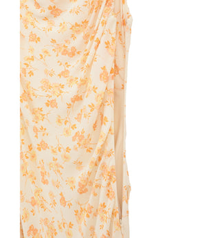 MABEL FLOWER DRAPE CAMI ONEPIECE