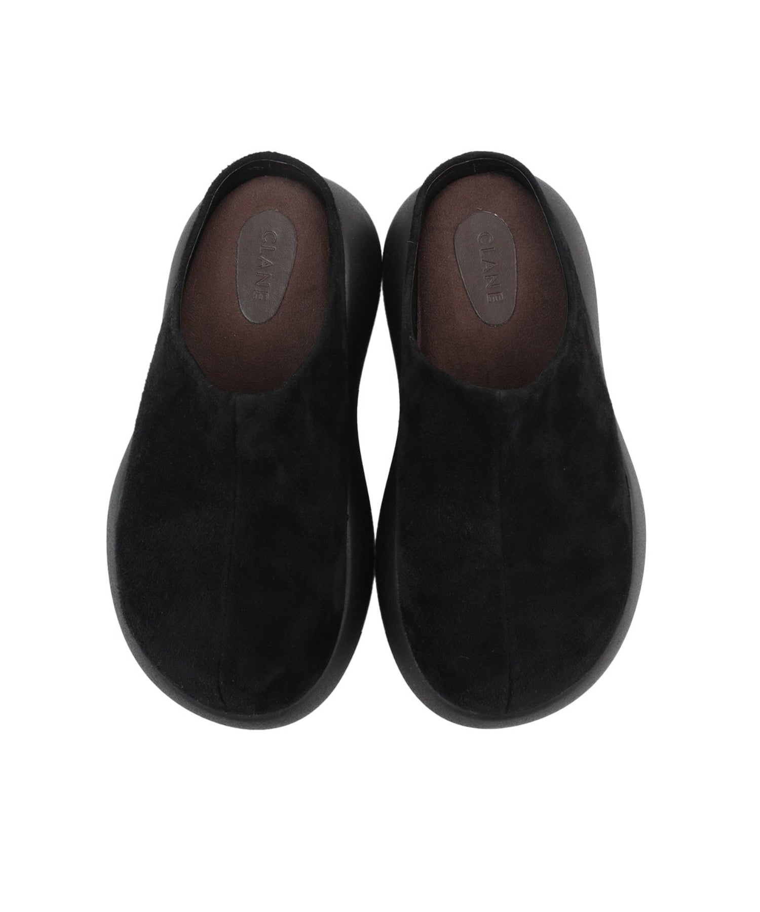 SUEDE PUFF SLIPONS