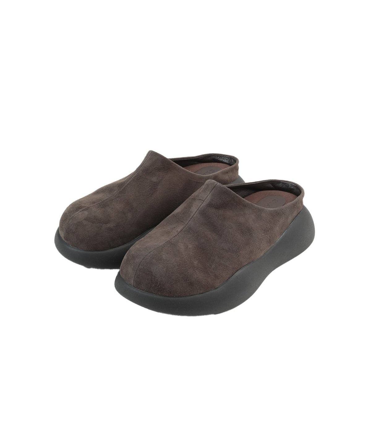 SUEDE PUFF SLIPONS