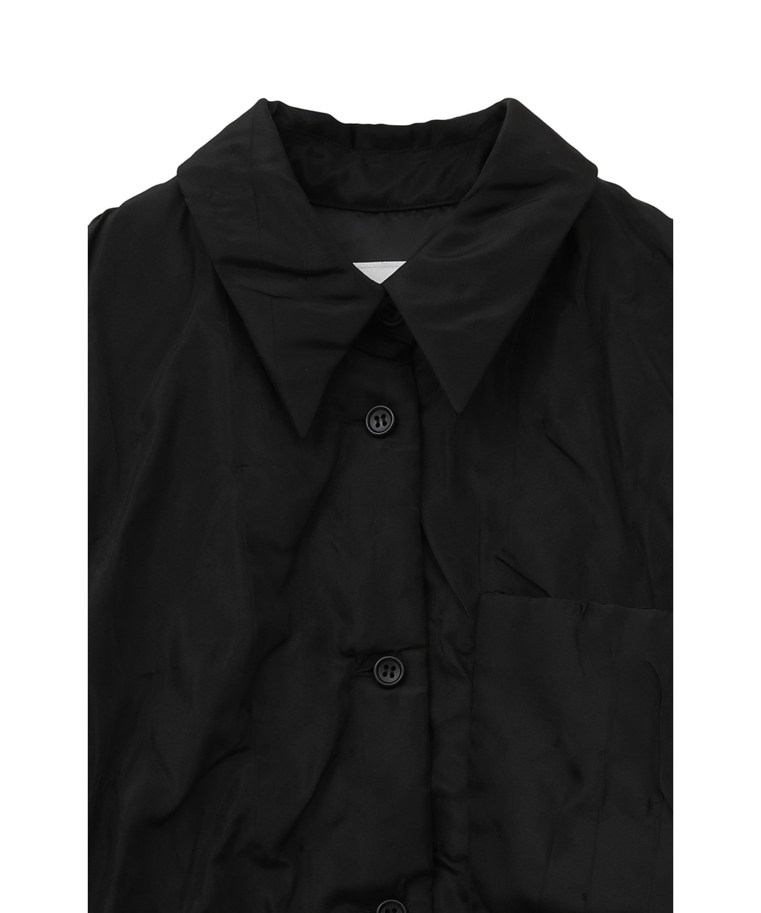 PADDED CRUMPLY SHIRT JACKET